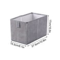 thumbnail image 1 of Caja Plegable de la Cesta de Almacenamiento Del Organizador Del Almacenamiento Del Cubo, Usada para Organizar la Cesta Rectangular de la Caja de Almacenamiento Del Organizador Del Almacenamiento Del C, 1 of 5