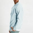 thumbnail image 5 of Mens Fleece Lined Sweatshirts Long Sleeve Crewneck Shirts Casual Solid Color Pullover Thermal Warm Basic Athletic Workout Sweatshirt Tops, 5 of 8