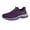 Purple, variant on NOKIO Men's Sneakers Comfortable Wide Width Sock Shoes Non-S𝗅ip Mesh Casual Running Shoes Breathable Soft Knit Sneakers for Daily Walking, Tennis Sport