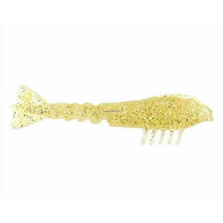 NetBait Baitfuel Saltwater GO2 Shrimp 3.5 8pk Gold Glitter