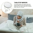 thumbnail image 4 of WHAMVOX Tabletop Vanity Mirror Small Mirror Make Up Mirror Small Vanity Mirror Makeup Vanity Mirror Makeup Mirror For Desk Round Makeup Mirror, 4 of 8
