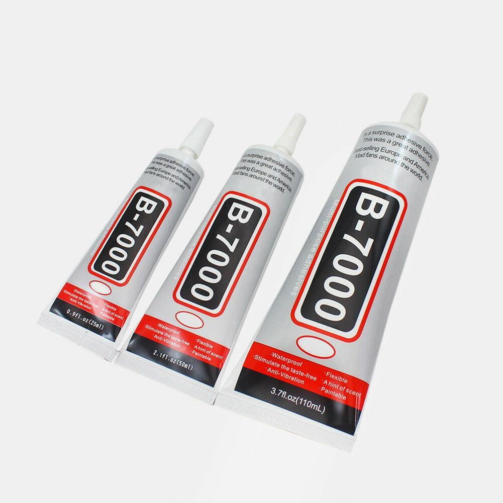 BASHI B-7000 Clear Industrial Hardware Adhesive 1 fl. oz. for Phone Frame, Jewelry