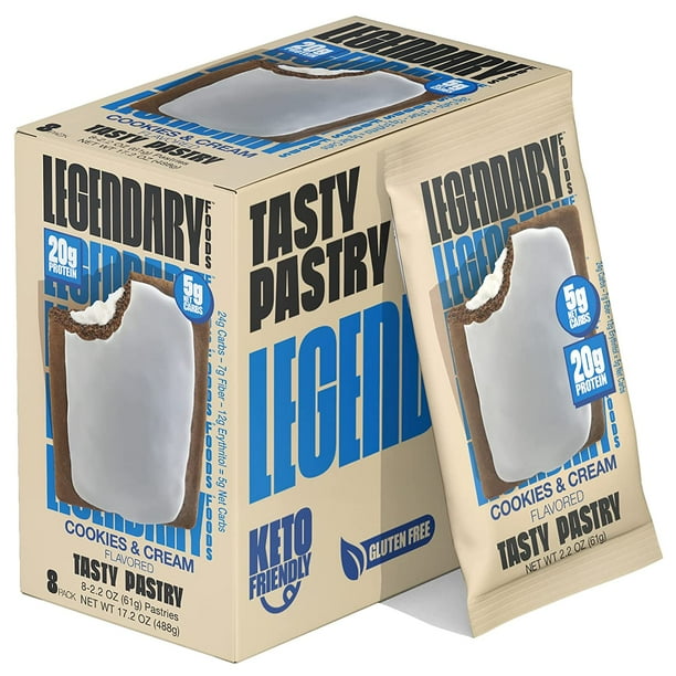 Legendary Foods 20 gr Protein Bar Alternative Tasty Pastry Low Carb