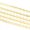 Golden, variant on U8MO 92m Brass Cross Chains Necklace Cable Chains Jewelry Making Nickel Free 2x1.5mm-Silver