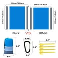 thumbnail image 2 of Ultralight Water Resistant Camping Mat with Storage Bag Sand Free Beach Mat Picnic Blanket Sandproof, 2 of 8