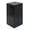 Black_27.75"H, variant on GZXS 33.75"H Tall Side Table for Living Room or Patio, Square-Column Accent Table in Wood Look Finish, Stackable Style for Layered Display, Black