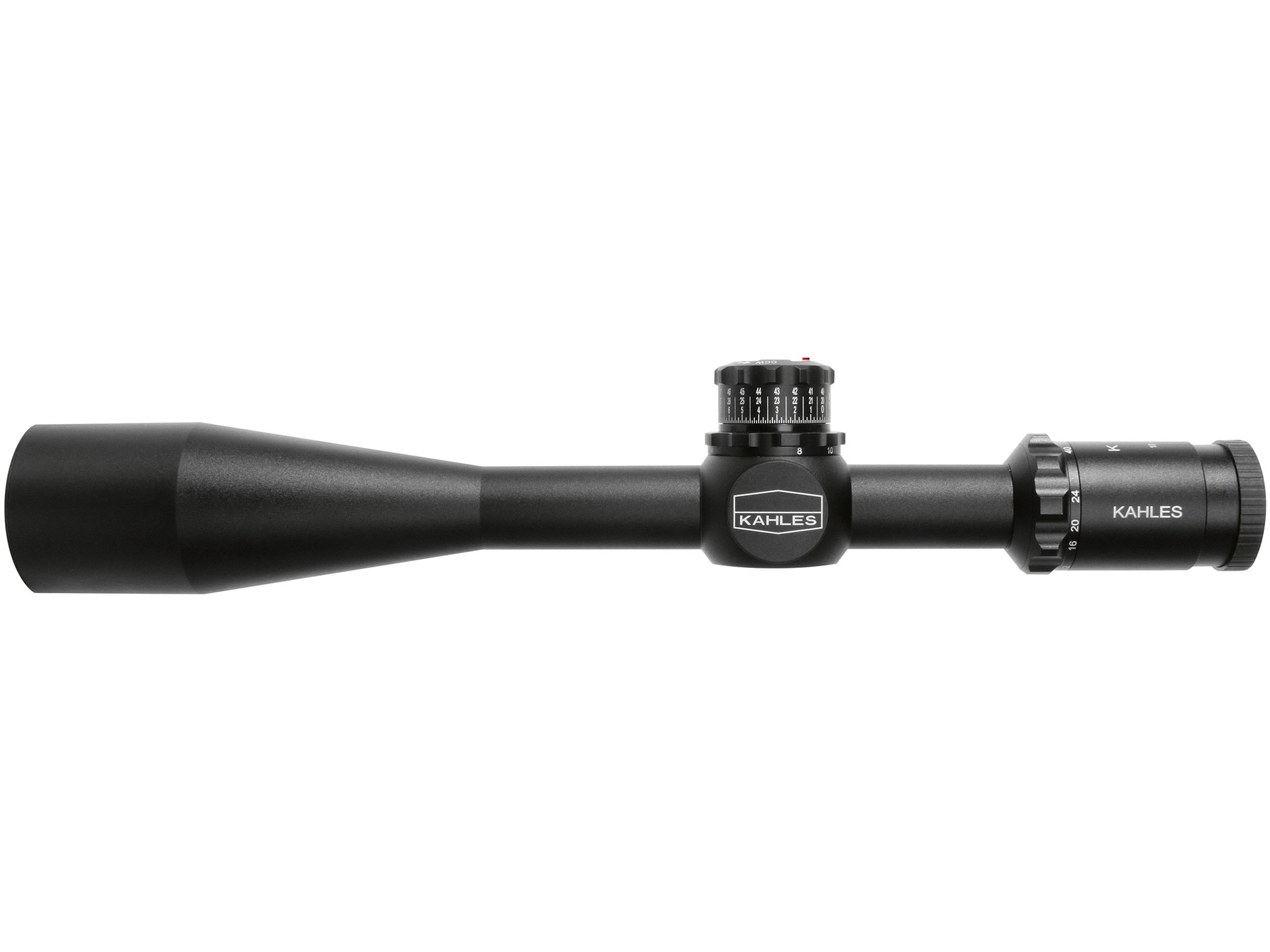 Kahles K1050 Rifle Scope 10-50x 56mm MOAK Reticle Matte Black