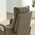 thumbnail image 6 of 27.6"W Modern Accent High Backrest Living Room Lounge Arm Rocking Chair, Two Side Pocket 72308, 6 of 9