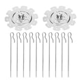 thumbnail image 2 of Brochettes Aiguilles, Brochettes de Barbecue, Rôtissoire Électrique Réutilisable en Acier Inoxydable Résistant à la Corrosion pour Pique-Nique à Domicile, 2 of 7