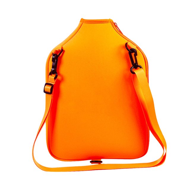 Pickleball Paddle Bag Pickleball Camiseta de raqueta de accesorios para entrenamiento deportivo Naranja