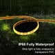 thumbnail image 2 of Tira de luces LED solares ZAIYW, 10 m, impermeables al aire libre, IP68, 2 of 5