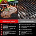thumbnail image 3 of Bbq Grill Mat, Set Of 4 Round 40cm 100% Non-stick Teflon Grill Mats Gas Grill, Baking Mat Baking Paper Reusable, For Charcoal Grill, Electronic Grill, 3 of 4