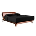 thumbnail image 3 of 600 Thread Count 4 Piece Quality Sheet Set 15 Inch Deep Pocket 100% Egyptian Cotton Color Black Solid Size Full, 3 of 6