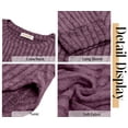 thumbnail image 6 of Fantaslook Womens Plus Size Tops Crewneck Long Sleeve Shirts Loose Tunic Tops Curved Hem Fall Pullover, 6 of 9