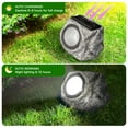 thumbnail image 2 of DAYBETTER Solar Rock Lights Outdoor, 1 Pack Super Bright Solar Spot Lights Outdoor, 2 of 6