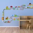thumbnail image 3 of Vinil Decorativo Infantil Pista Autos Carritos Habitación Dara Baby Syene VinDe181, 3 of 7