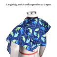 thumbnail image 2 of Housse de Coiffure pour Enfants Dauphin Imperméable Cape de Barbier Robe de Coupe Tablier, 2 of 5