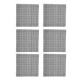 thumbnail image 3 of Fish  Filter Tray, Aquarium Bottom Filter, 0.4inch Multifunctional Combined Splicing Design 6Pcs For Fish  Aquarium Black 30x30cm, 3 of 8
