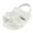 White, variant on Penkiiy Baby Girls Boys Bowknot Sandals Premium Soft Anti-Slip Rubber Sole Infant Summer Outdoor Shoes Toddler First Walkers White for 0-6 Months