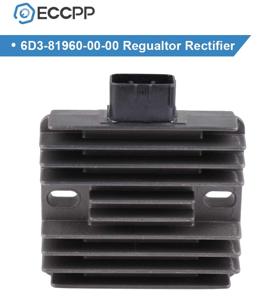 TUPARTS 6D3-81960-00-00 Voltage Regulator Rectifier Replacement Rectifier Fit for 2004-2007 Honda TRX400FA FourTrax Rancher at 2004-2007 Honda TRX400FGA FourTrax Rancher at GPScape 