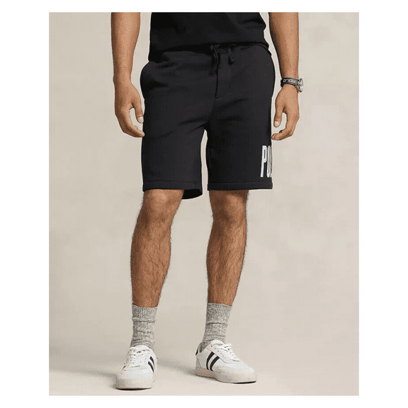 Polo Ralph Lauren Men's Logo Fleece Shorts, Black, Small
