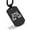 Black, variant on Stainless Steel Earth Element Dog Tag Pendant Necklace