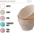 thumbnail image 3 of DISPOSABLE PLASTIC BOWLS | 16 oz - 10 PC | Lava Collection | Cream, 3 of 5