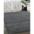thumbnail image 3 of Ahgly Company Machine Washable Indoor Rectangle Industrial Modern Charcoal Black Area Rugs, 3' x 5', 3 of 7