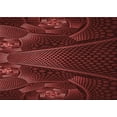 thumbnail image 1 of Ahgly Company Tapis Rectangulaire Lavable en Machine Rouge Transitionnel, 6 Pieds x 9 Pieds, 1 of 7