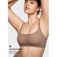 thumbnail image 3 of Women's Cosnufy Sheer Bralette Cami Mesh Unlined See Through Wirefree Bras, 3 of 7
