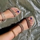 thumbnail image 5 of Sandalias de verano para mujer, sandalias planas sin cordones, zapatos romanos de cristal, sandalias informales con punta abierta, zapatillas Wmkox8yii  ytu8794, 5 of 8
