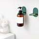 thumbnail image 4 of Colgador de pared de baño gris ajustable, paquete de 2 estantes de almacenamiento de gel de ducha, organizador de plástico sin taladro para champú y detergente, 7,8x6,8x4,7cm, estante colgante, 4 of 6