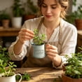 thumbnail image 4 of Rustic Chic Vase Small Metal Vase Vintage Milk Jug Mini Pitcher Decorative Flower Vase Farmhouse Decor for Home, Kitchen, Bathroom, 4 of 5