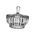 thumbnail image 2 of simhoa Glass Candy Dish with Lid Container Cookie Jar for Wedding Buffet Home Decor Style A, 2 of 7