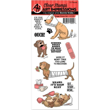 - Art Impressions Funny Farm Cling Rubber Stamp