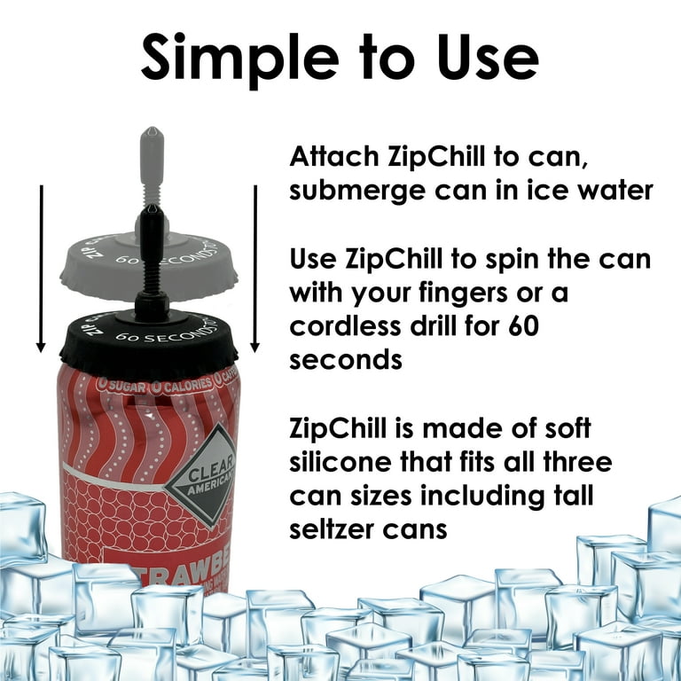 Chill-o-Matic Chills Your Soda or Beer Can in 60 Seconds