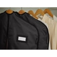 thumbnail image 5 of Covermates Keepsakes Garment Bag Set - Premium Polyester - Full Length Zipper - ID Window - Carrying Handles - Closet Storage, Black, 5 of 7