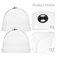 thumbnail image 5 of Hieromout 10Pcs Garden Cloche Dome Breathable Plants Dome Plant Nursery Protector Humidity Dome Garden Dome, 5 of 10