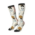 thumbnail image 2 of Balery Hand Drawn Animals Fun Novelty Socks Men'S Women'S Crew Socks Funny Crazy Novelty Socks Quirky And Cool Socks, 2 of 9