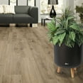 thumbnail image 5 of Algreen Modena 8.5" Self-Watering Planter with Stand, Matte Mocha, 5 of 6