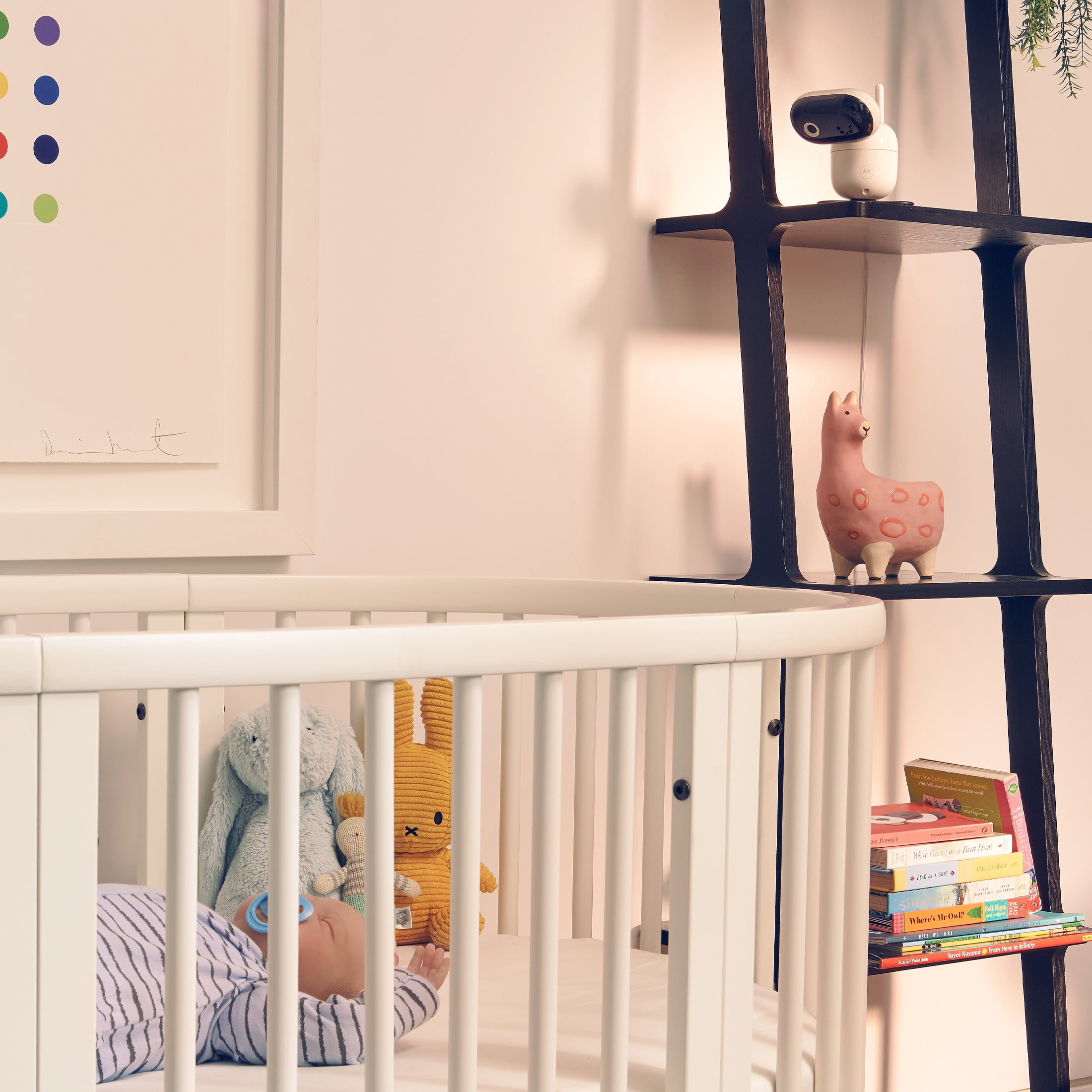 Open Box Motorola PIP1610-2 HD Connect Wi-Fi Video Baby Monitor - Two Cameras for Ages 0-3