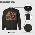 thumbnail image 5 of Christmas Sweatshirt It's A Good Day To Make Some Art Cotton Shirts For Women, Sister Gifts, Gifts For Women, Christmas Gifts For Mom, 5 of 6