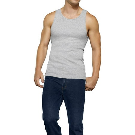 Fruit of the Loom Men's Classic Assorted A-Shirts, 4 Pack