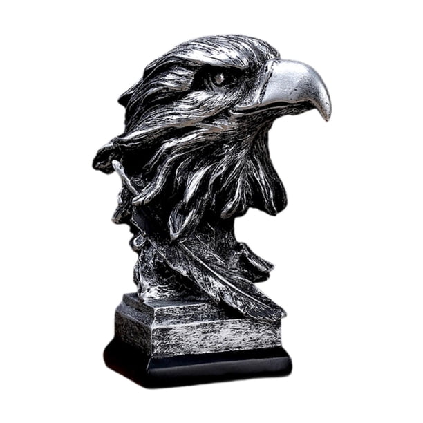 Estatua de animal para mesa, adorno moderno para el hogar, regalo artificial para inauguración de la casa. Águila