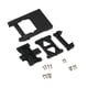 thumbnail image 5 of 4 Uds. Base de caja de cambios de placa de deslizamiento de montaje de caja de cambios para accesorios de bricolaje de coche RC 1:18 Negro, 5 of 7