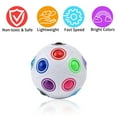 thumbnail image 4 of Nituyy Football Fidget Cube Toy Magic Rainbow Ball for Children, Adults, 4 of 8