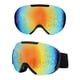thumbnail image 1 of Gafas de esquí y snowboard rojas, protección UV, antivaho, para nieve, para hombres, mujeres, jóvenes, ATV Dirt Bike JM, 1 of 5