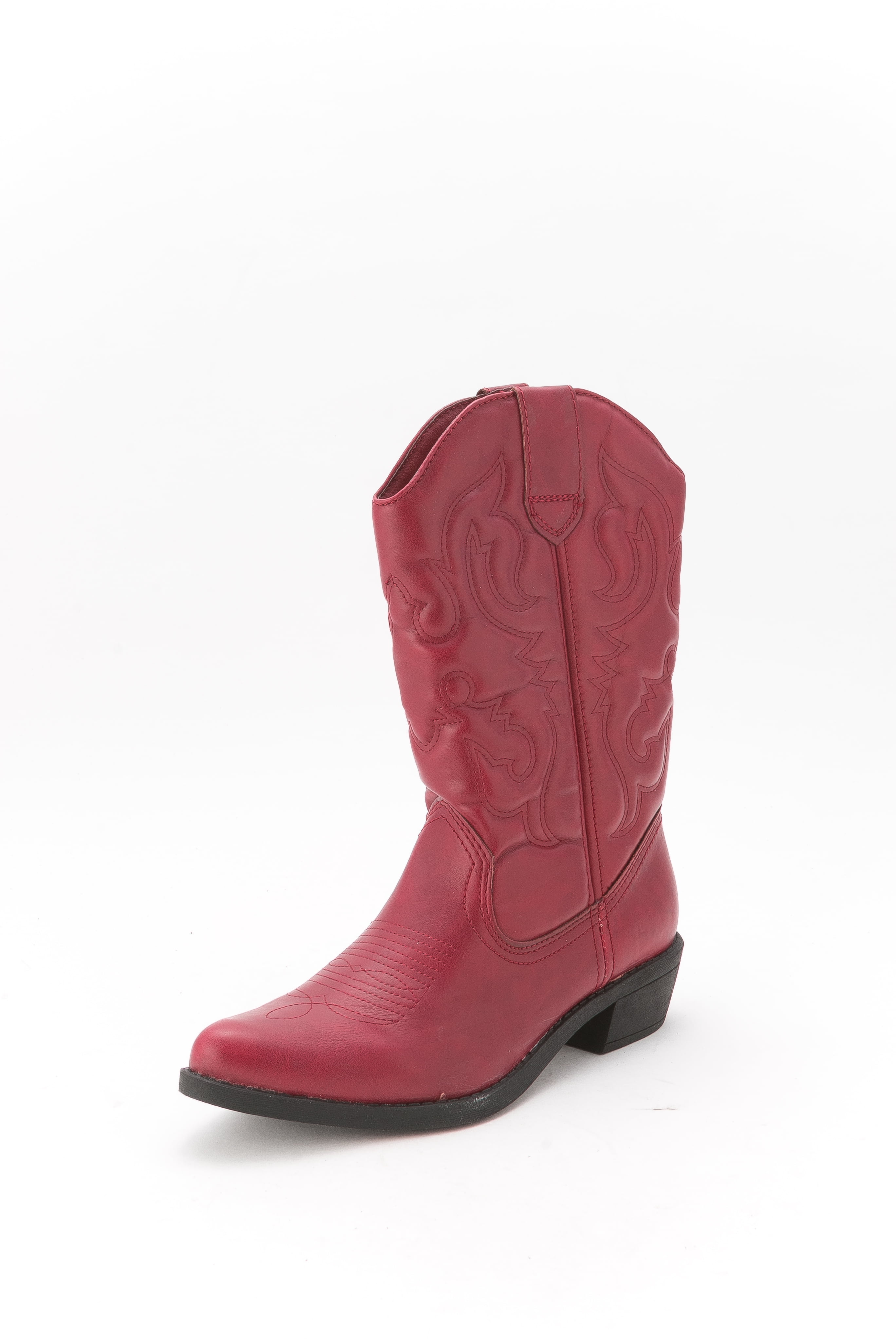 rampage red cowgirl boots