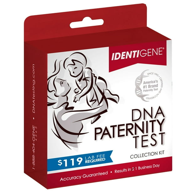 IDENTIGENE DNA Paternity Test Collection Kit
