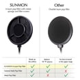 thumbnail image 4 of Filtro Sunmon Mic Pop, doble capa, 14 cm, pinza tipo cuello de cisne, 4 of 7